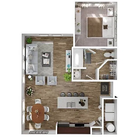 Floor plan Sand Bridge