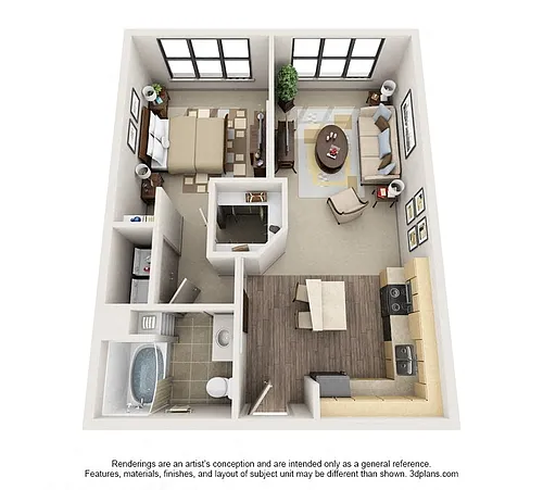 Floor plan A1