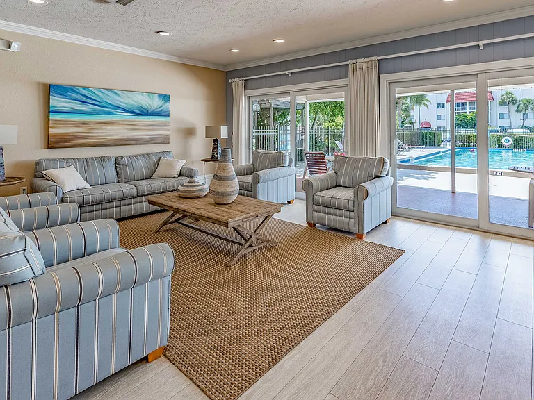 Poolside Social Room available for private party rental