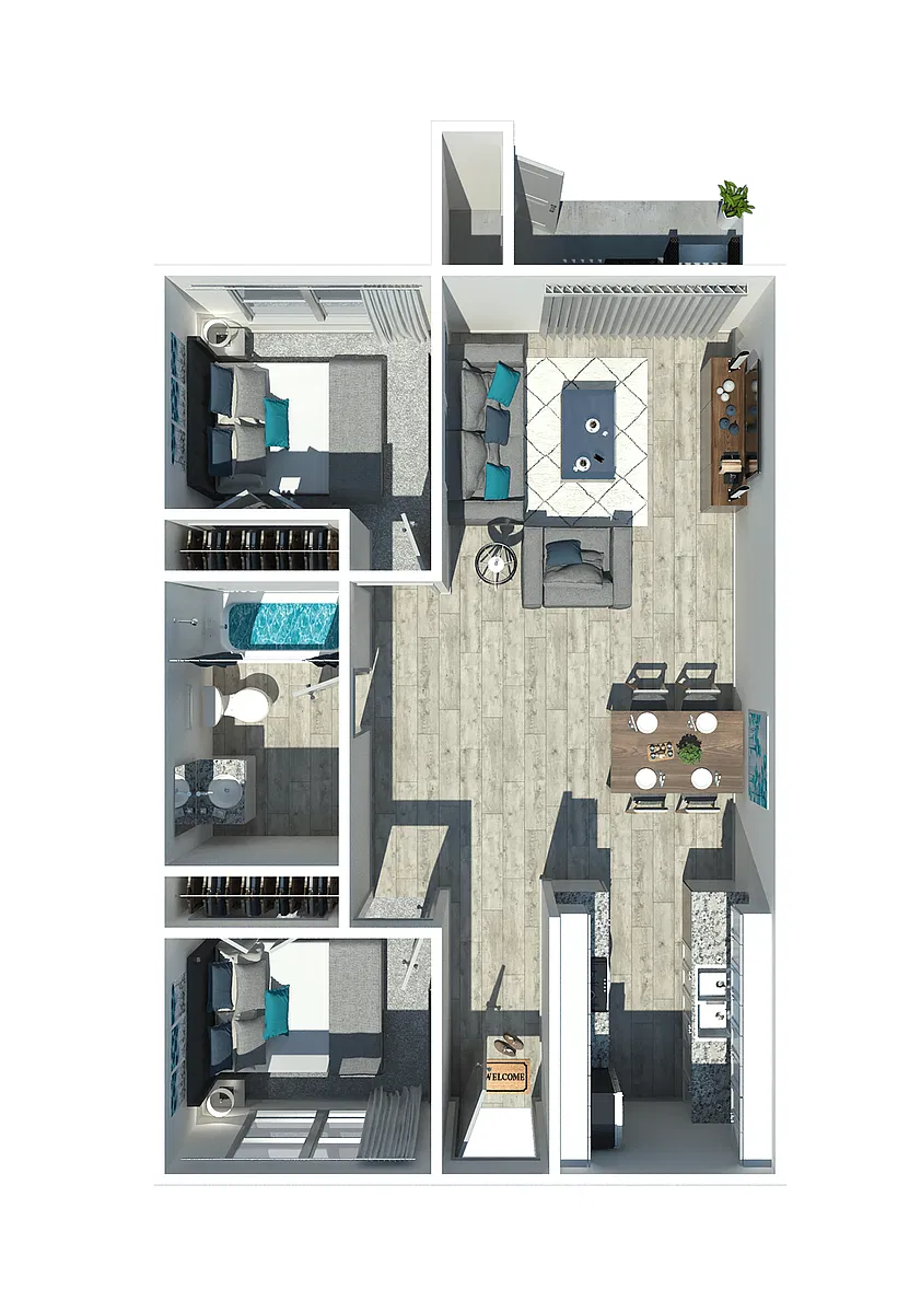 Floor plan The Breakwater
