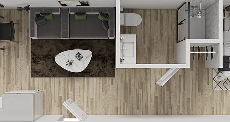 Hawthorne Floor Plan 3D Hawthorne Floor Plan 3D