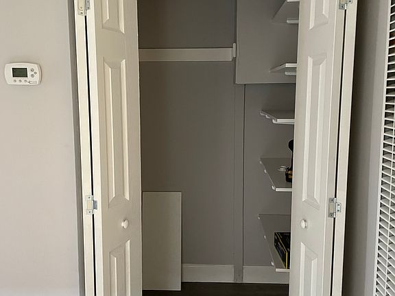 closet/storage in living area