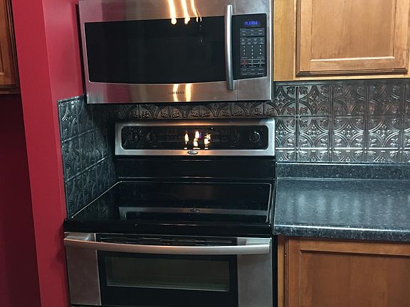Stainless steel appliances - double oven!