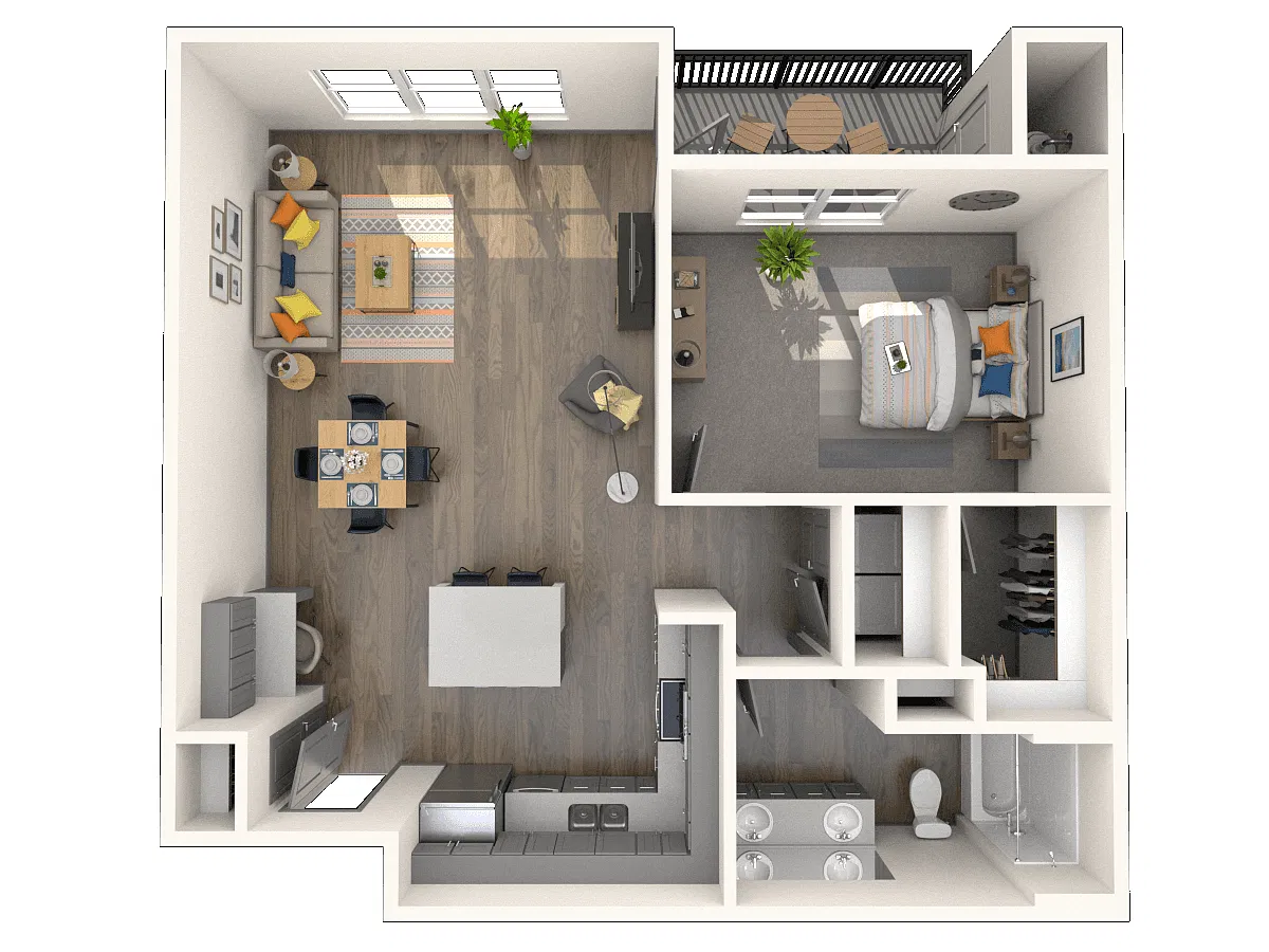 Floor plan Merlot
