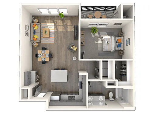 Floor plan Merlot