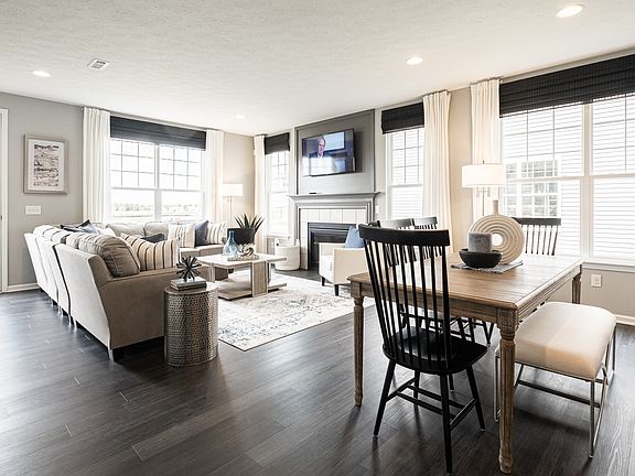 Open and airy floorplan