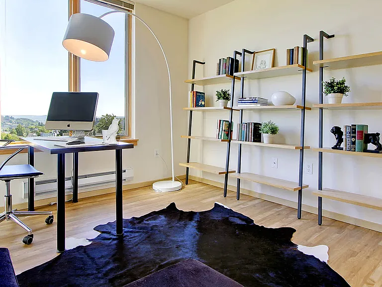 Bedroom with Hard Surface Flooring