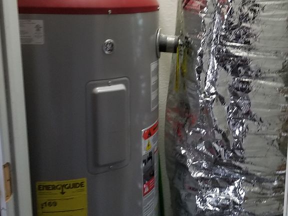 Master bath hotwater heater