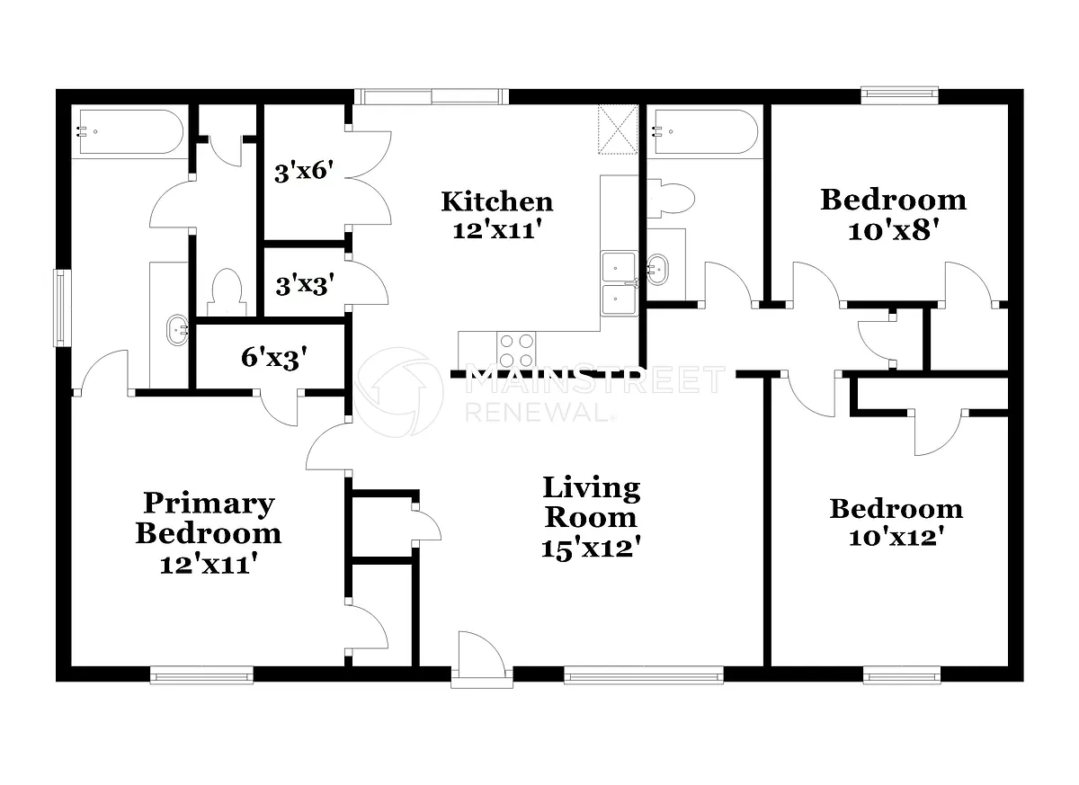 Floor Plan - 5932 Hamilton Oaks Dr