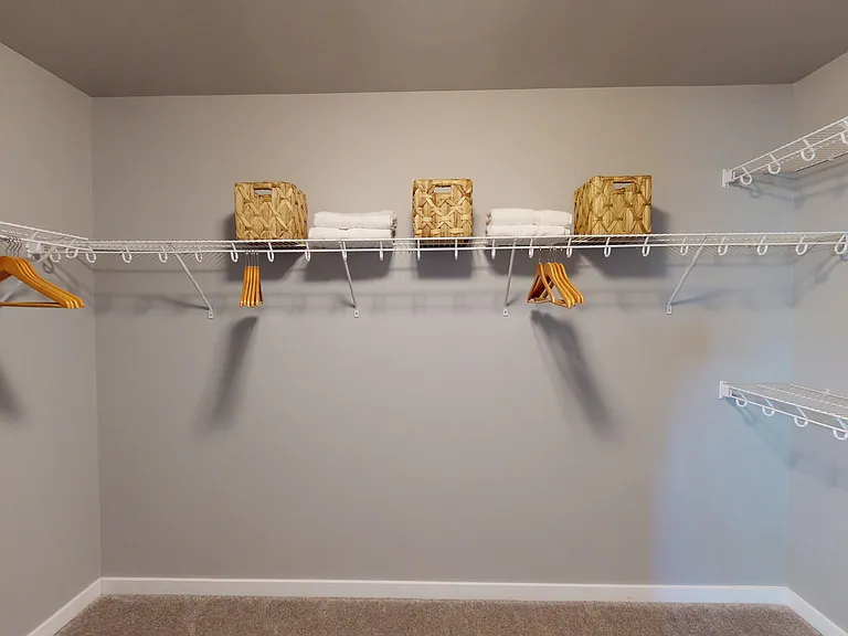 Spacious Closets