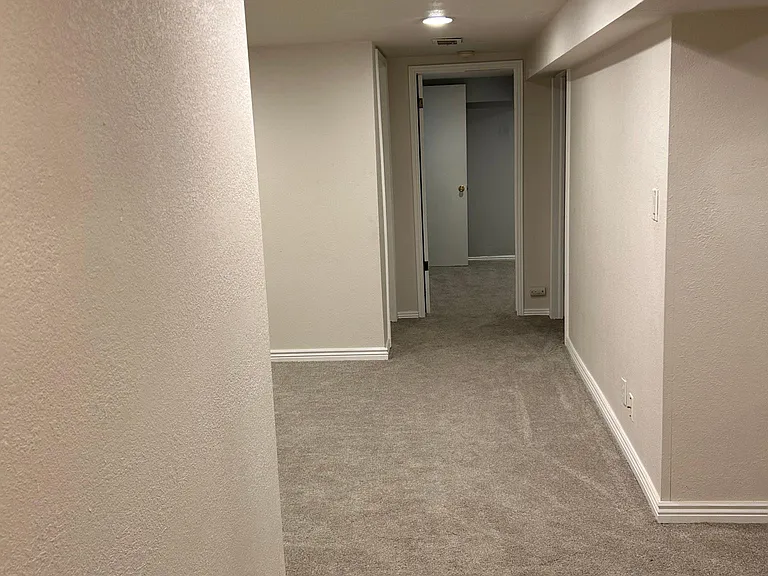 Basement hallways