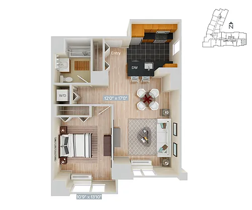 Floor plan Furnished-f-A16-722