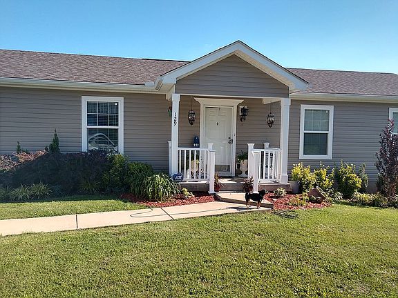 new railing on porch