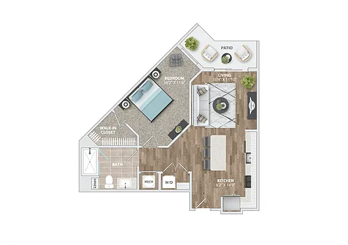 Floor plan A7A