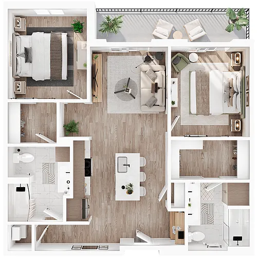 Floor plan Osage