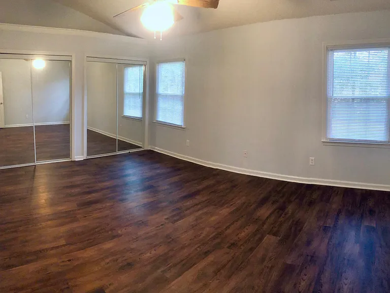 Master Bedroom with Full Length Mirrors