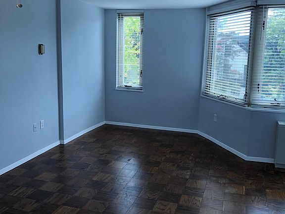 Living area with large windows