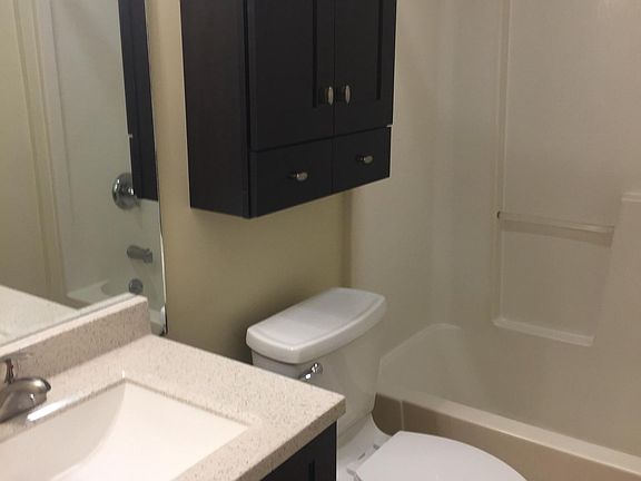 Renovated bathroom.