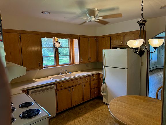 Eat in kitchen with view.