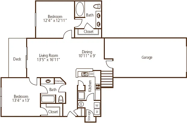 Floor plan Magnolia