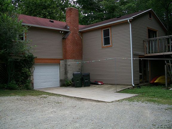 Rear of home