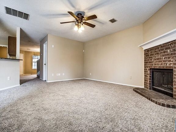 Living Room with Fireplace