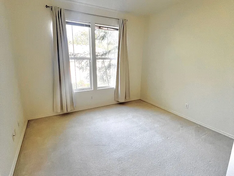 Second bedroom with double door entry