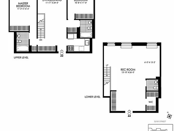 2nd image of 410 W 53rd St APT 122