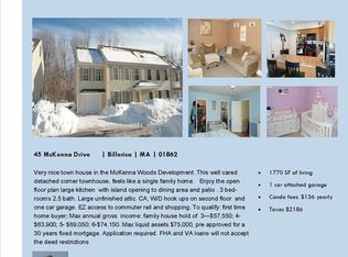45 McKenna Dr, Billerica, MA 01821