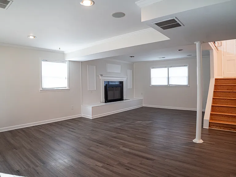 Basement Sitting Area and Movie Room