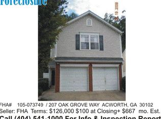 207 Oak Grove Way, Acworth, GA 30102