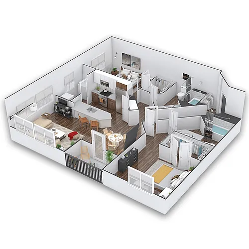 Floor plan Thomas