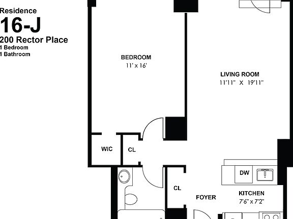 2nd image of 200 Rector Pl