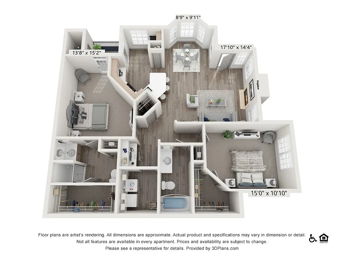 Floor plan Monarc