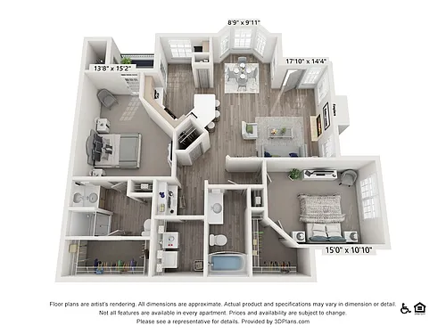 Floor plan Monarc