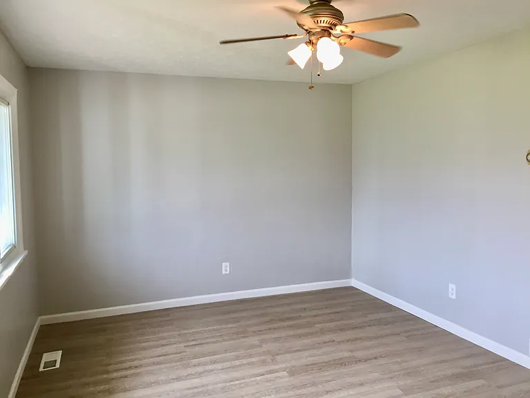 Living Room with Vinyl Plank Flooring