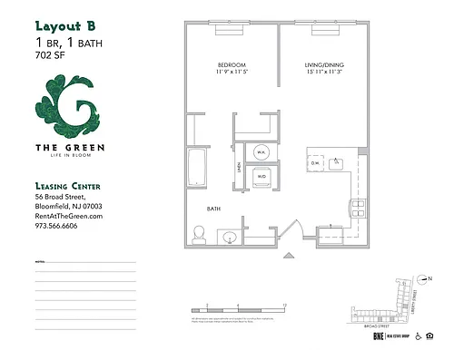Floor plan Layout B