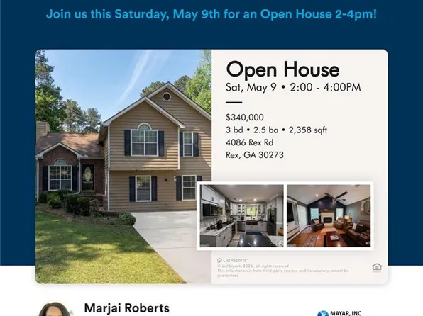4086 Rex Rd, Rex, GA 30273