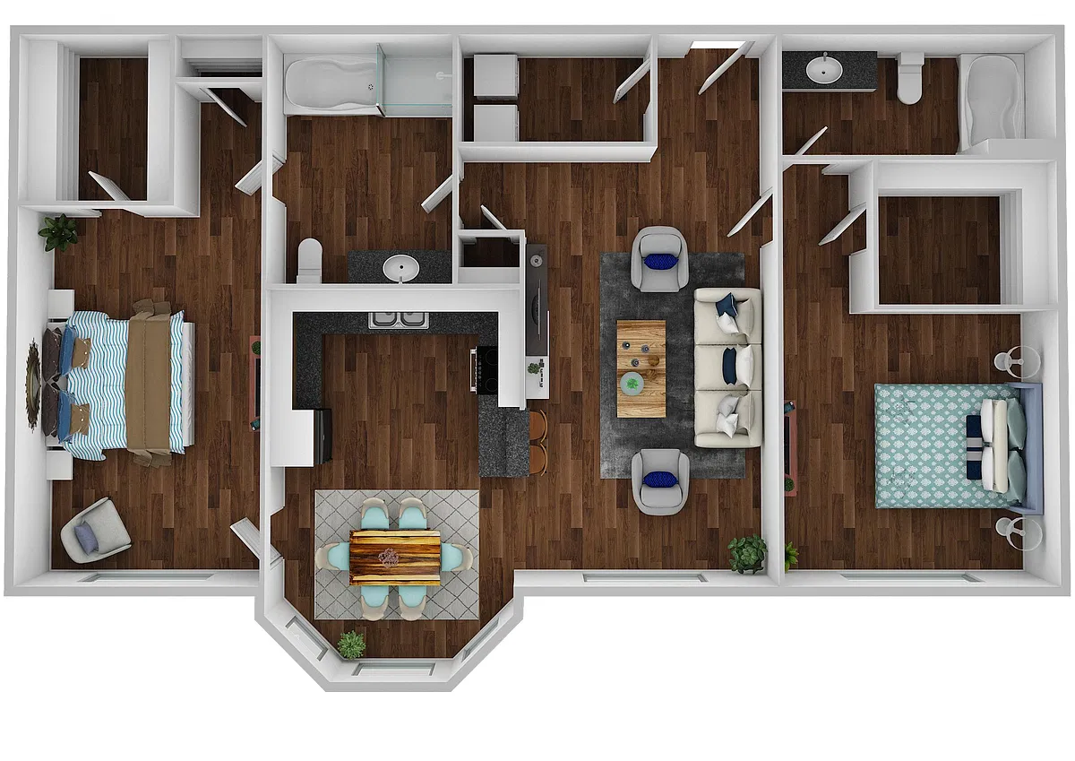 Floor plan B1 Essential Housing