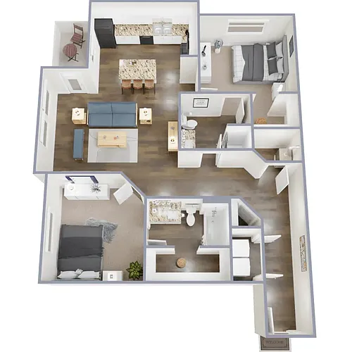 Floor plan Corner Canyon