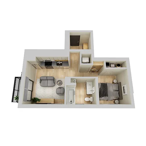 Floor plan wazi