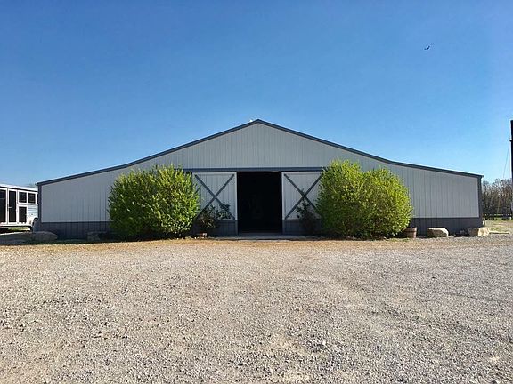 Entrance to private stalls and living quarters.