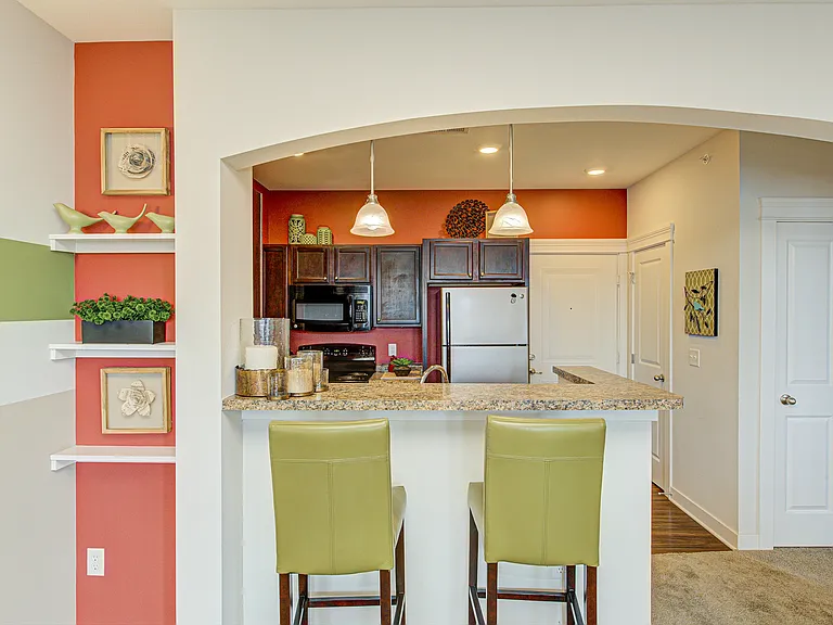 Modern kitchens, sleek appliances, and a smart layout that flows from cooking space to living space _ this is apartment living made easy.