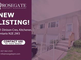 11 Dinison Cres, Kitchener, ON N2E2W3