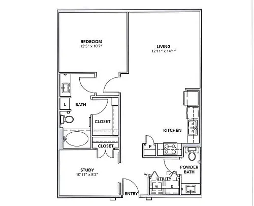 Floor plan A2 - II