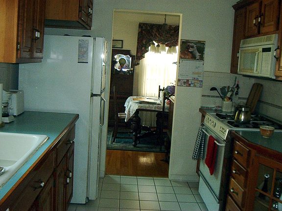 Kitchen into Dining Room