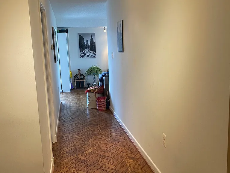 Hallway from Foyer to Living Room.