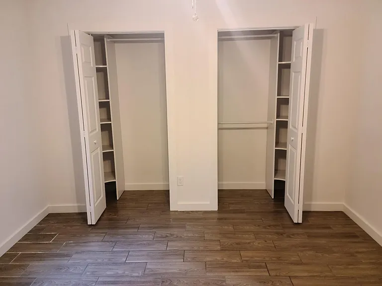 Downstairs bedroom closet