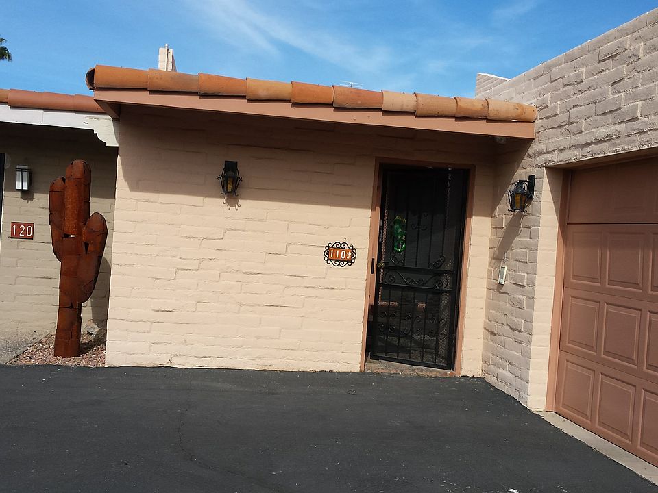 Front gate and 2-car garage
