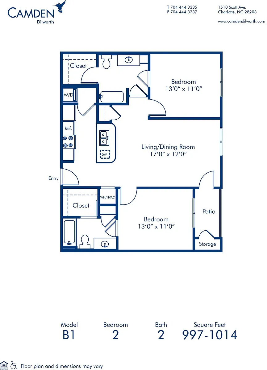 Floor plan B1